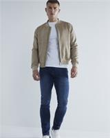 River Island Mens Skinny Jeans Blue Denim Button Zip Trousers Pants Bottoms - 30 Regular Regular