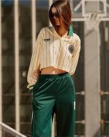 River Island Womens Top Yellow Pony Football Collared Long Sleeve Stripe Cuffed - XL Regular