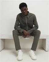 River Island Mens Joggers Khaki Slim Fit Interlock Monogram Pockets Embroidered - S Regular