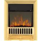 Focal Point Fires 2kW Farlam LED Reflection Inset Electric Fire - Brass