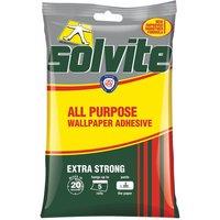 Solvite All Purpose Wallpaper Adhesive 5 Roll Flake