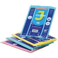 Johnson & Johnson All-Purpose J Cloths - Pack of 10