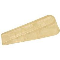 Select Hardware Door Wedges Rubber (2 Pack) - Almond