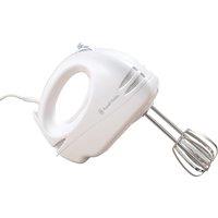 Russell Hobbs 14451 Food Collection 6-Speed 125W Hand Mixer - White, White