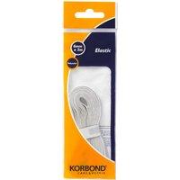 Korbond White Elastic - 6mm x 3m