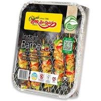 Bar-Be-Quick Disposable Barbecue, Silver