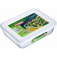 Pyrex Glass Dish with Plastic Lid - 1.5L