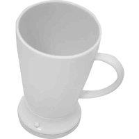 Lifemax Typhoon Mug - Self Stirring Melamine Mug, White