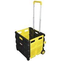 Rolson Folding Boot Cart with Wheels - 25kg