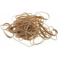 Ryman Rubber Bands - 50g, Brown