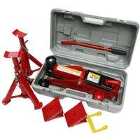 Hilka 2 Tonne Trolley Jack Kit In Carrying Case