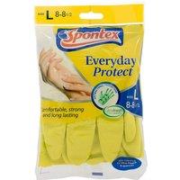 Spontex Everyday Protect Household Gloves - Large