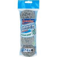 Spontex Tough Scourers - 4 Pack
