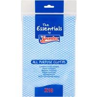 Spontex Essentials All Purpose Cloths - Pack of 10