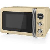 Swan SM22030CN 800W 20L Digital Solo Microwave - Cream