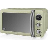 Swan SM22030GN 800W 20L Digital Solo Microwave - Green