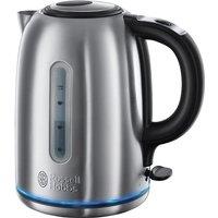 Russell Hobbs 20460 Buckingham 1.7L Cordless Quiet Boil Kettle - Stainless Steel, Silver