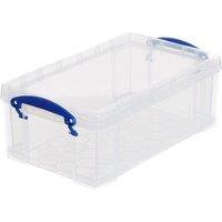 Really Useful 5L Plastic Storage Box - Clear, Clear