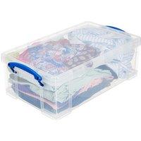 Really Useful 12L Plastic Storage Box - Clear, Clear