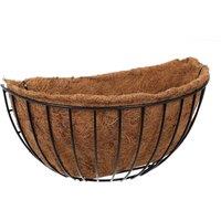 Smart Garden 16-Inch Wall Basket, Black