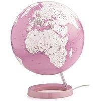 Nova Rico Atmosphere 30cm Illuminated Globe - Bright Coral
