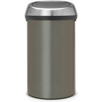 Brabantia 60L Touch Bin - Platinum, Grey