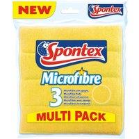 Spontex Microfibre Pads - 3 Pack