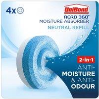 UniBond Aero 360 Moisture Absorber Refills - 4 Pack