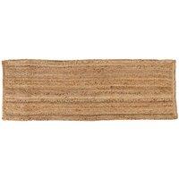 Charles Bentley 60 x 180cm Jute Runner Rug - Brown, Brown
