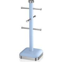 Swan Retro Mug Tree - Blue