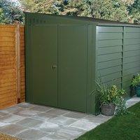 Trimetals Protect-A-Bike 940 4ft x 9ft Secure Metal Bike Shed, Green