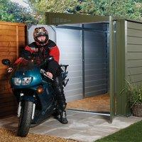Trimetals Protect-A-Bike 960 6ft x 9ft Secure Metal Bike Shed, Green