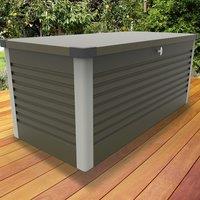 Trimetals Small Patio Storage Box - Green, Green