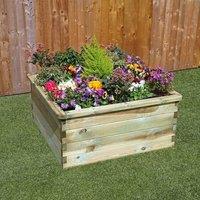 Zest Sleeper Raised Bed, Brown