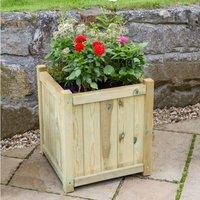 Zest Holywell Planter Medium, Brown