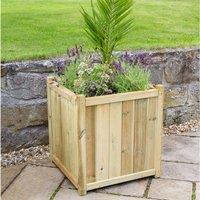 Zest Holywell Planter Large, Brown