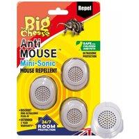 The Big Cheese Mini-sonic Mouse Repellent - 3-pack, Yellow