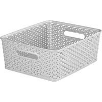 Curver My Style Medium Storage Basket - Grey, Grey