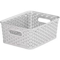 Curver My Style Small Storage Basket - Grey, Grey