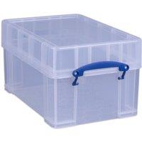 Really Useful 9L XL Storage Box - Clear, Clear