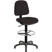 Teknik Draughter Ergo Blaster Medium Back Office Chair - Black, Black