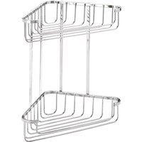 Croydex 2 Tier Corner Basket