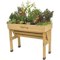 VegTrug Small Wall Hugger Raised Planter - Natural, Brown