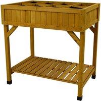 VegTrug Herb Raised Planter, Brown