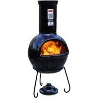 Gardeco Sempra Chiminea - Black, Black