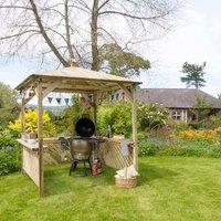 Zest Broxton Gazebo, Brown