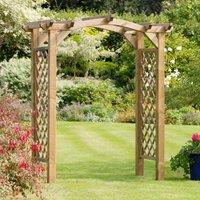 Zest Venus Garden Arch, Brown