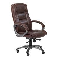 Alphason Northland Leather-faced Office Chair - Brown