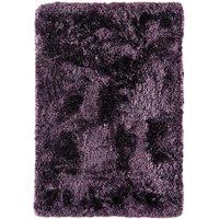 Asiatic Plush Shaggy Rug, 70 x 140cm - Purple, Purple