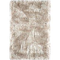 Asiatic Plush Shaggy Rug, 70 x 140cm - Sand